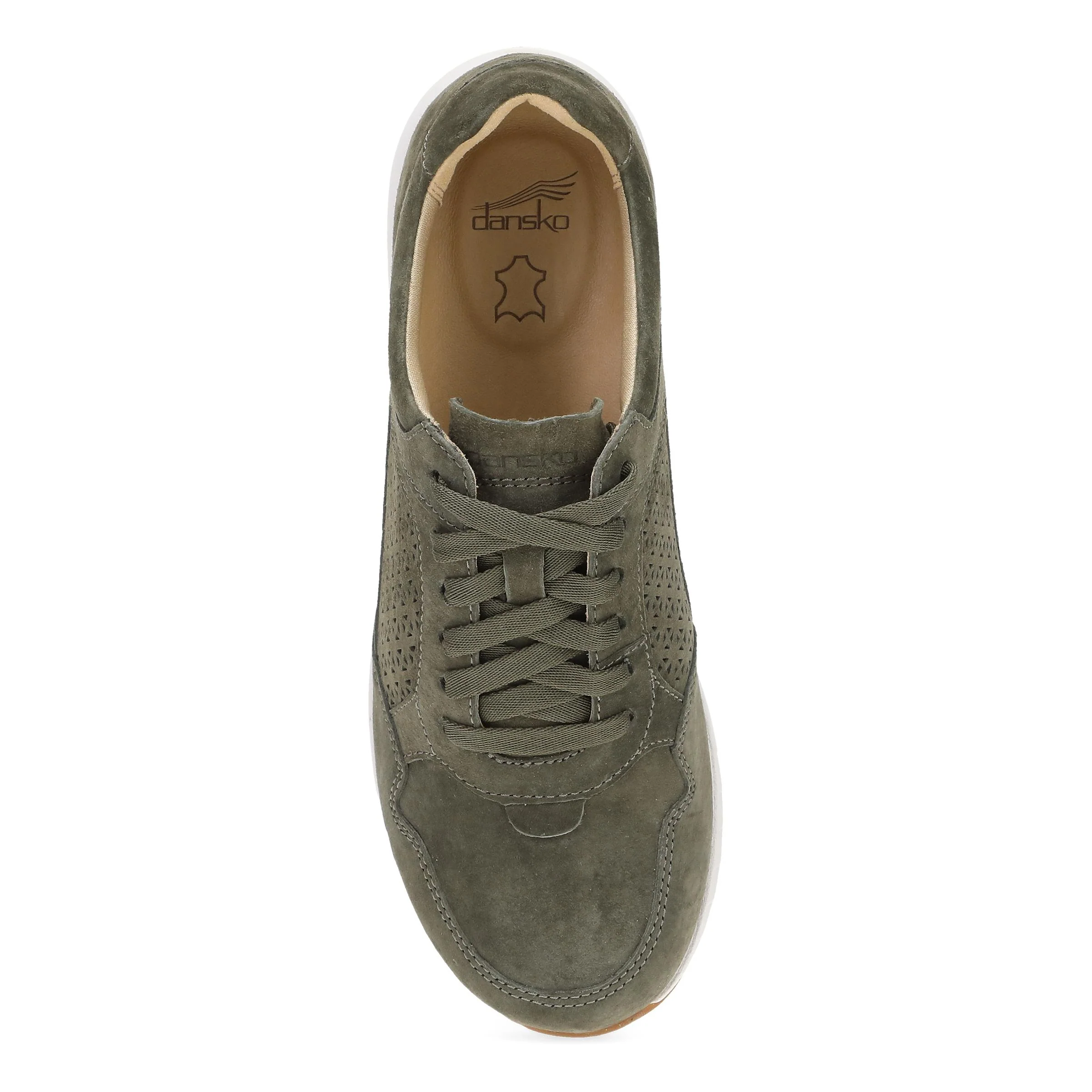 Catie Olive Suede - Image 8