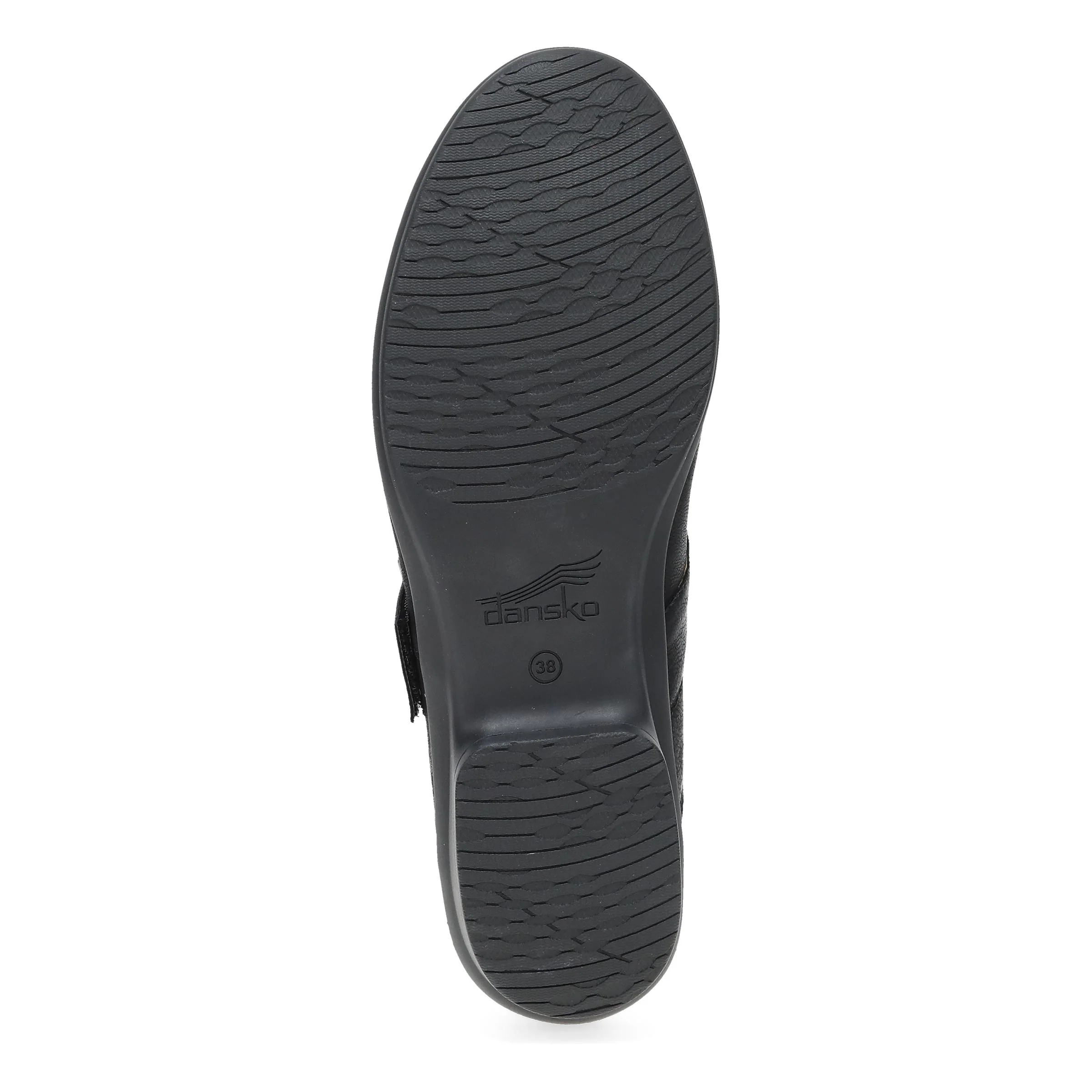 Collette Wide Black Burnished Nubuck - Image 7