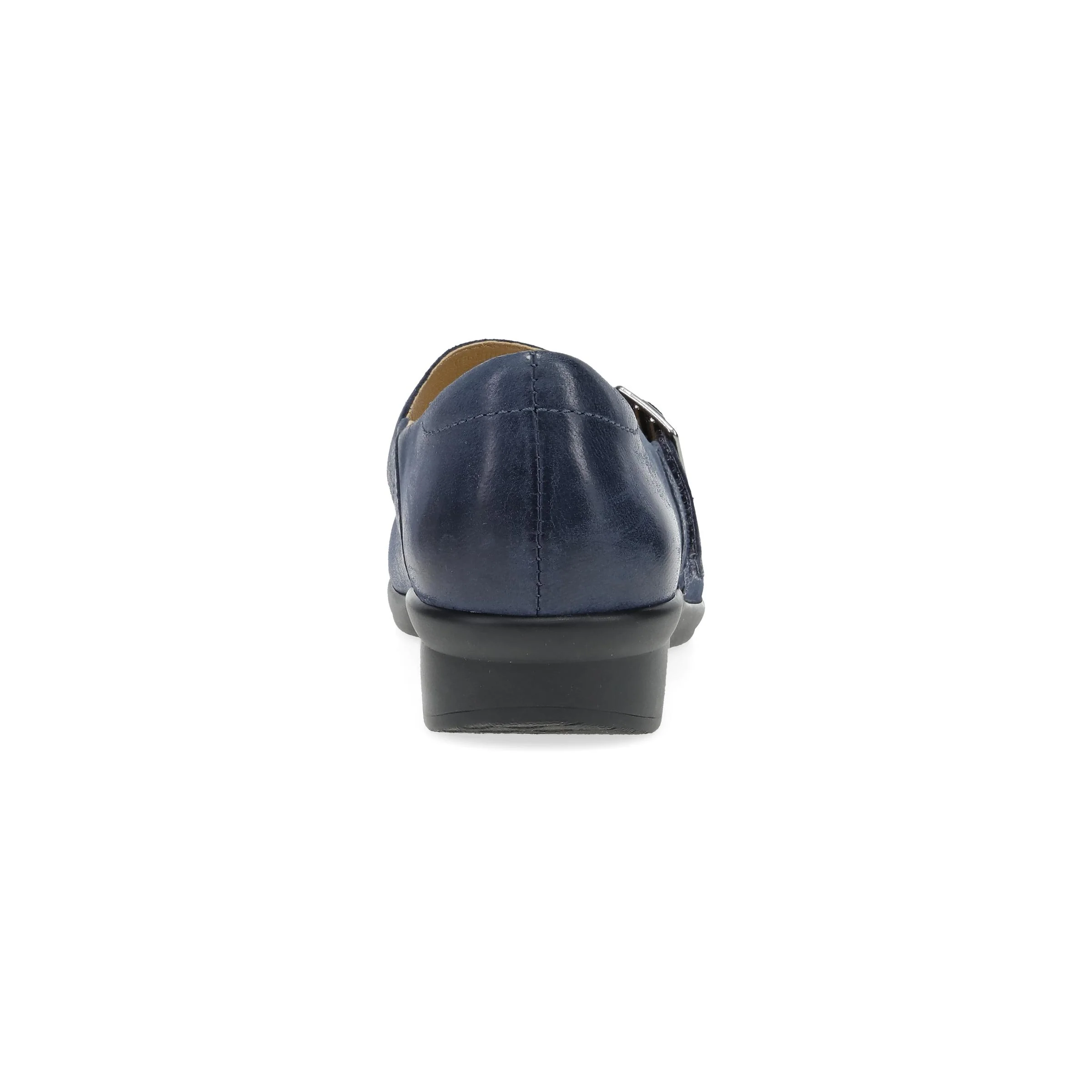 Collette Wide Navy Burnished Nubuck - Image 4