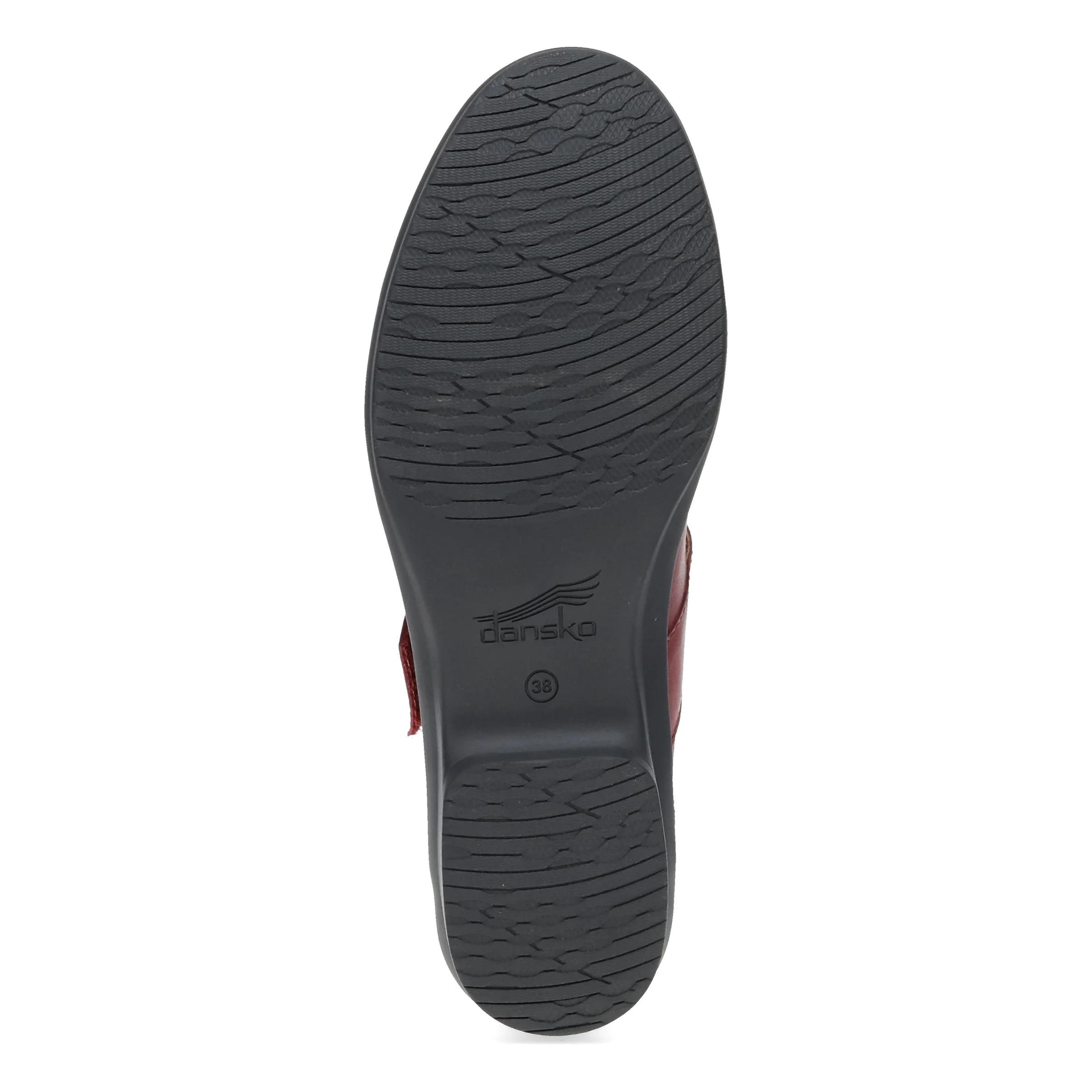 Collette Wide Red Burnished Nubuck - Image 6