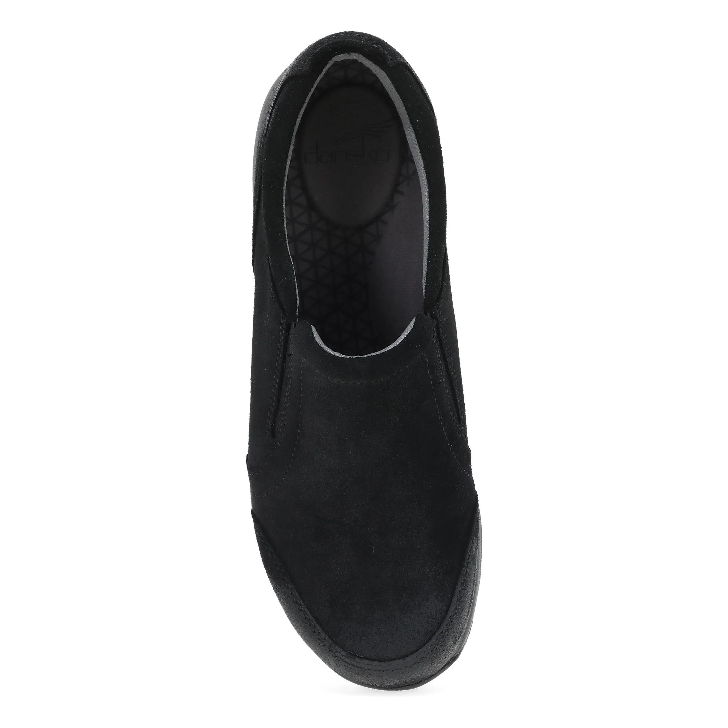 Pippy Wide Black Waterproof Burnished Suede - Image 5