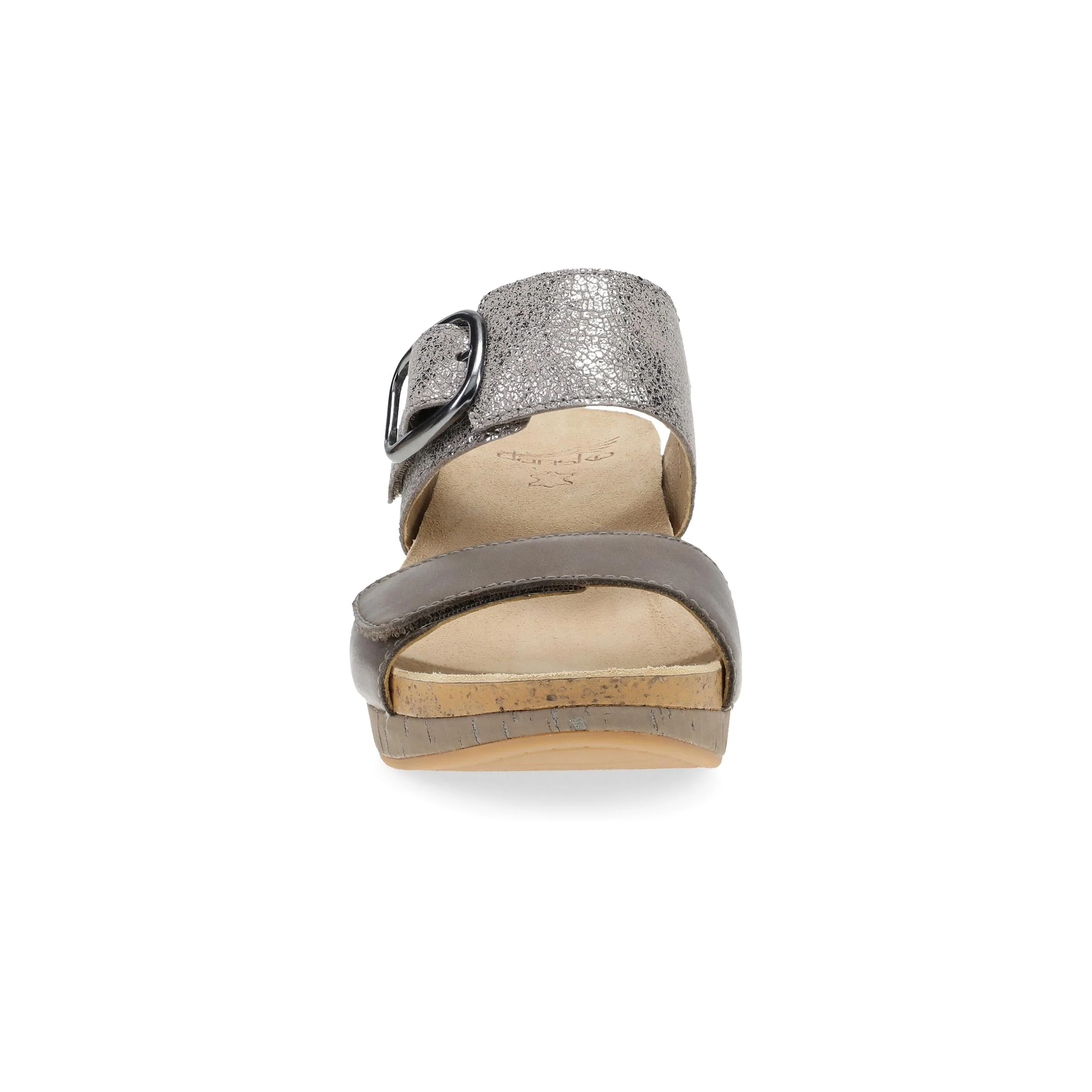 Shannon Pewter/Taupe Leather - Image 4